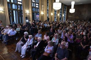 Declaración de Ciudadanas Ilustres a Magdalena Broquetas, Virginia Martínez y Elena Zaffaroni