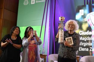 Declaración de Ciudadanas Ilustres a Magdalena Broquetas, Virginia Martínez y Elena Zaffaroni Declaración de Ciudadanas Ilustres a Magdalena Broquetas, Virginia Martínez y Elena Zaffaroni