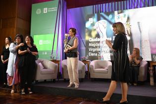 Declaración de Ciudadanas Ilustres a Magdalena Broquetas, Virginia Martínez y Elena Zaffaroni Declaración de Ciudadanas Ilustres a Magdalena Broquetas, Virginia Martínez y Elena Zaffaroni