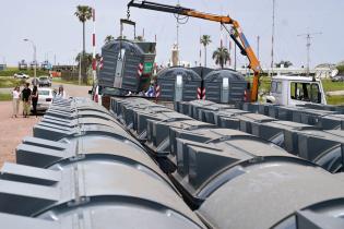 Anuncios sobre cambio en el sistema de recolección de residuos en Punta Carretas y Parque Rodó. Anuncios sobre cambio en el sistema de recolección de residuos en Punta Carretas y Parque Rodó, 21 de noviembre de 2023