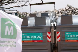 Anuncios sobre cambio en el sistema de recolección de residuos en Punta Carretas y Parque Rodó. Anuncios sobre cambio en el sistema de recolección de residuos en Punta Carretas y Parque Rodó, 21 de noviembre de 2023