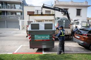 Reubicación de nuevos contenedores en los barrios Parque Rodó y Punta Carretas