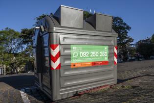Nuevos contenedores colocados en la zona de Punta Carretas Nuevos contenedores colocados en la zona de Punta Carretas