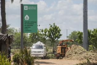 Estación ambiental para tratamiento de materiales orgánicos, Podas y Jardinería