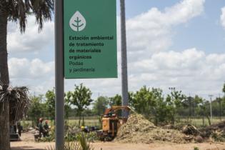 Estación ambiental para tratamiento de materiales orgánicos, Podas y Jardinería