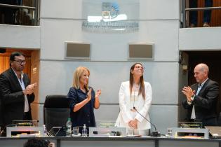 Cambio de presidencia en la Junta departamental de Montevideo, 28 de noviembre de 2023