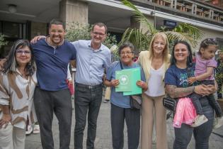 Entrega de sello Montevideo Más Verde a instituciones