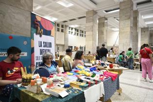 Festivo, festival inclusivo, en el atrio de la Intendencia de Montevideo