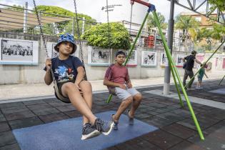 Cierre de talleres de Montevideo a Jugar en el parque de la Amistad