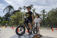 Cierre de talleres de Montevideo a Jugar en el parque de la Amistad