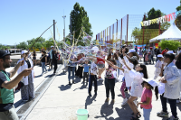 Festejos por el 10° aniversario de la plaza Casavalle