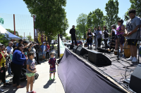 Festejos por el 10° aniversario de la plaza Casavalle