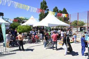 Festejos por el 10° aniversario de la plaza Casavalle