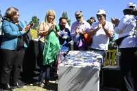 Festejos por el 10° aniversario de la plaza Casavalle