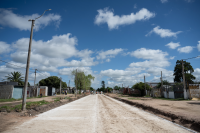 Avance de obras en Av. Don Pedro de Mendoza entre Teniente Rinaldi y Camino Capitán Tula