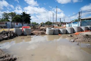 Avance de obras en Av. Don Pedro de Mendoza entre Teniente Rinaldi y Camino Capitán Tula Avance de obras en Av. Don Pedro de Mendoza entre Teniente Rinaldi y Camino Capitán Tula