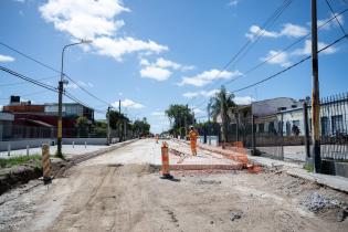 Avance de obras en la calle Cochabamba desde Mateo Cortés hasta Camino Maldonado Avance de obras en la calle Cochabamba desde Mateo Cortés hasta Camino Maldonado
