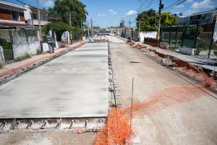 Avance de obras en la calle Cochabamba desde Mateo Cortés hasta Camino Maldonado Avance de obras en la calle Cochabamba desde Mateo Cortés hasta Camino Maldonado