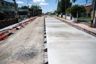 Avance de obras en la calle Cochabamba desde Mateo Cortés hasta Camino Maldonado Avance de obras en la calle Cochabamba desde Mateo Cortés hasta Camino Maldonado
