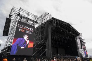 Recital de Fito Páez en la Rambla Punta Carretas