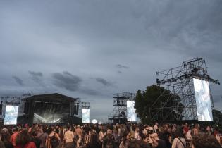 Recital de Fito Páez en la Rambla Punta Carretas