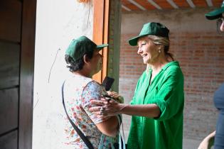 Intendenta Carolina Cosse recorre obras del proyecto de relocalización del asentamiento Santa María Eugenia Intendenta Carolina Cosse recorre obras del proyecto de relocalización del asentamiento Santa María Eugenia ,11 de diciembre de 2023