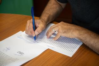 Firma de convenio para la sustitución de la tracción animal y adopción de equinos Firma de convenio para la sustitución de la tracción animal y adopción de equinos
