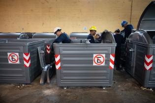 Rueda de prensa por presentación de nuevos contenedores Rueda de prensa por presentación de nuevos contenedores