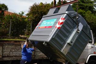 Recambio de contenedores en el Municipio D Recambio de contenedores en el Municipio D , 14 de diciembre de 2023