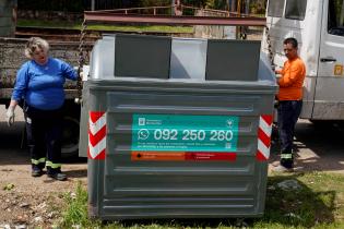 Recambio de contenedores en el Municipio D Recambio de contenedores en el Municipio D , 14 de diciembre de 2023
