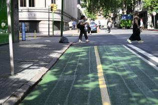 Ciclovía en San José y Carlos Quijano