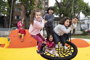 Inauguración del parque Villa Dolores