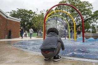 Inauguración del parque Villa Dolores