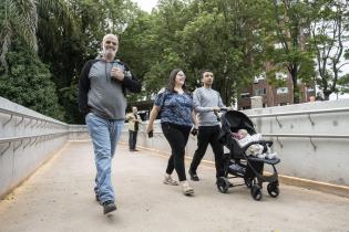 Inauguración del parque Villa Dolores