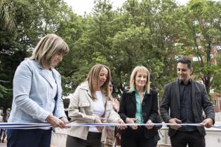 Inauguración del parque Villa Dolores