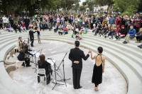 Inauguración del parque Villa Dolores