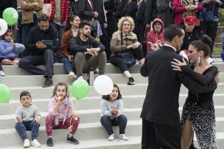 Inauguración del parque Villa Dolores