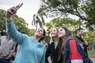 Inauguración del parque Villa Dolores