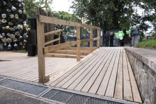 Inauguración del parque Villa Dolores