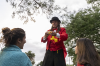 Inauguración del parque Villa Dolores