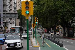 Ciclovía en Dr. Mario Cassinoni y Av. 18 de Julio 