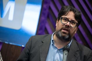 Director de Recursos Financieros, Mauricio Zunino en el sorteo de buenas y buenos pagadores Director de Recursos Financieros, Mauricio Zunino en el sorteo de buenas y buenos pagadores