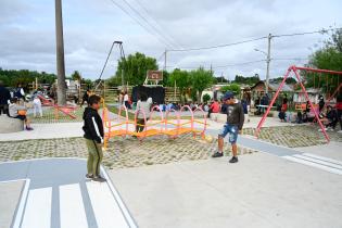 Recorrida por obras en Barrio Los Sueños Recorrida por obras en Barrio Los Sueños