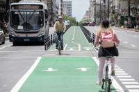 Ciclovía en 18 de Julio