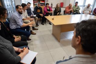 Autoridades de la IM participan de reunión en policlínica Casavalle