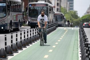 Ciclovía en 18 de Julio