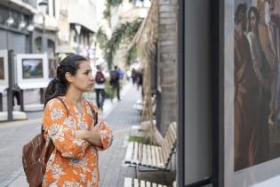 Muestra «El prado en las calles» en la peatonal Sarandí 