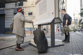 Muestra «El prado en las calles» en la peatonal Sarandí 