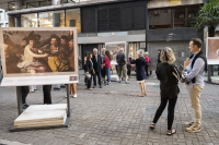 Muestra «El prado en las calles» en la peatonal Sarandí 