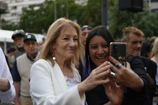 Inauguración de la ciclovía de Av. 18 de julio